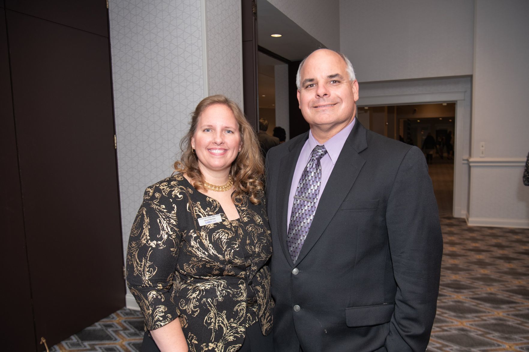 Board member Geneen Von Kloha and Troy Von Kloha